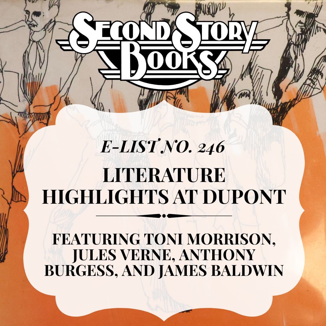 E-List #246: Highlights of Literature at our Dupont Circle Location