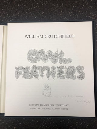 1190894 OWL FEATHERS. William Crutchfield