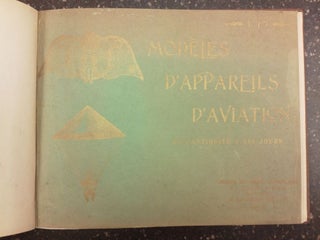 1201015 MODÈLES D'APPAREILS D'AVIATION. F. Louis Vivien
