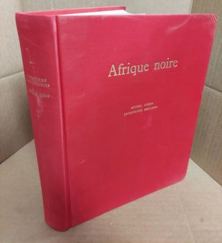 1241929 AFRIQUE NOIRE: LA CREATION PLASTIQUE. Michel Leiris, Jacqueline Delange