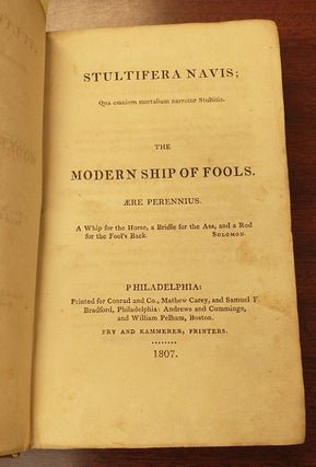 THE MODERN SHIP OF FOOLS.