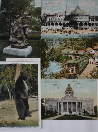 Collection of over 900 late 19th/ early 20th century postcards