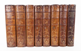 1259806 THE COMPLETE WORKS OF PERCY BYSSHE SHELLEY [Eight Volumes]. Percy Bysshe Shelley, Nathan...