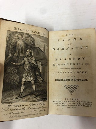 FIVE PLAYS FROM LOWNDES' "NEW ENGLISH THEATER" 1776-1777 | ADDISON, DRYDEN, AND OTHERS