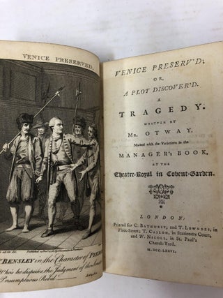 FIVE PLAYS FROM LOWNDES' "NEW ENGLISH THEATER" 1776-1777 | ADDISON, DRYDEN, AND OTHERS