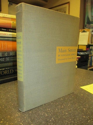 1260377 MAIN STREET [SIGNED BY ILLUSTRATOR]. Sinclair Lewis, Grant Wood