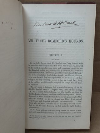 MR. FACEY ROMFORD'S HOUNDS.