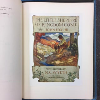 1262041 THE LITTLE SHEPHERD OF KINGDOM COME [Signed]. John Fox, Jr., N. C. Wyeth