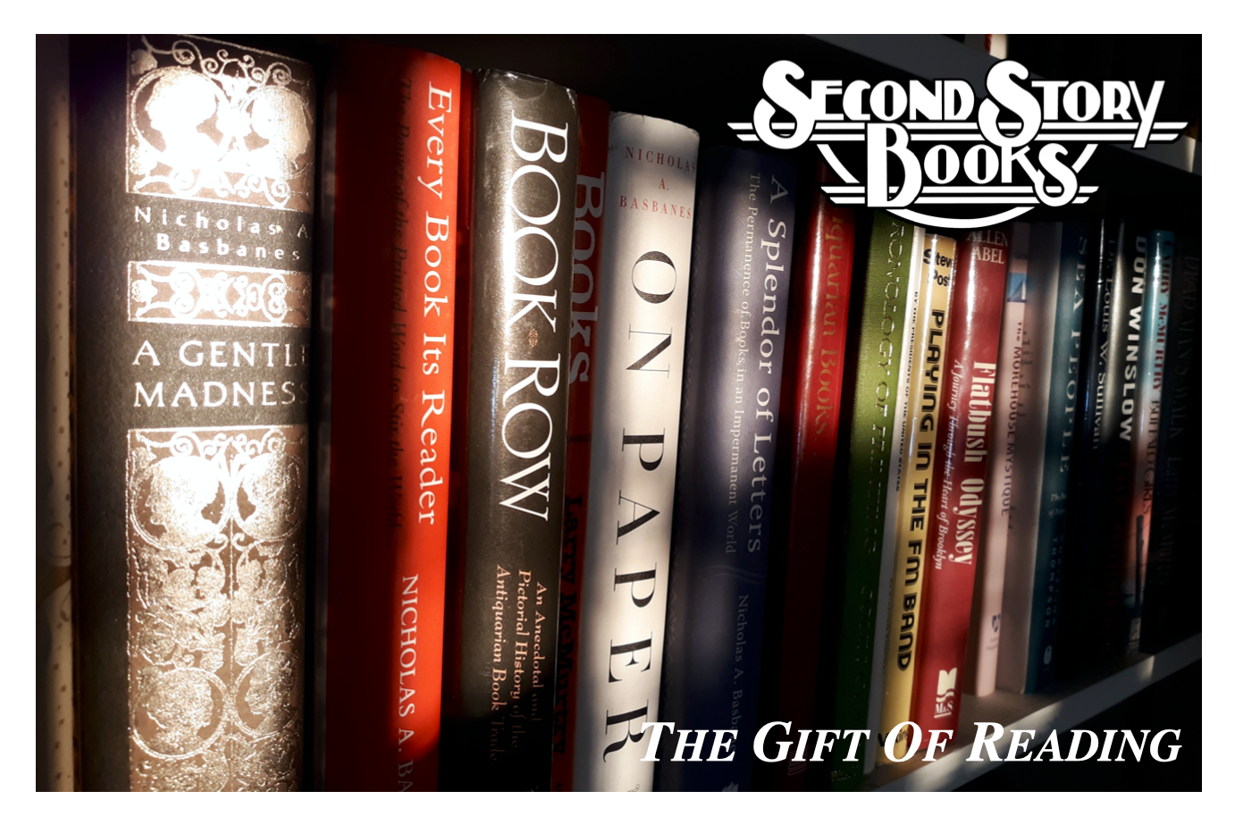 1263446 SECOND STORY BOOKS : $500 GIFT CERTIFICATE. $500 GIFT CERTIFICATE.