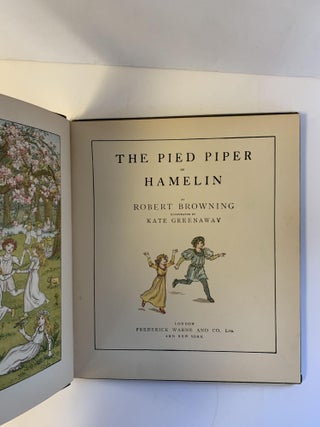 THE PIED PIPER OF HAMELIN. Illustrated by Kate Greenaway.