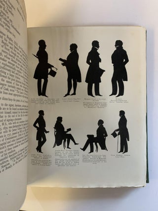 ANCESTORS IN SILHOUETTE CUT BY AUGUST EDOUART