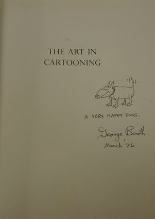 THE ART IN CARTOONING: SEVENTY-FIVE YEARS OF AMERICAN MAGAZINE CARTOONS [SIGNED AND DOODLED BY VARIOUS CARTOONISTS]