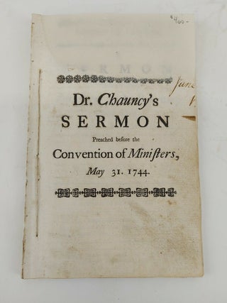 1268598 A SERMON PREACHED BEFORE THE MINISTERS OF THE PROVINCE OF THE MASSACHUSETTS-BAY, IN NEW...