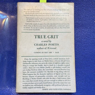 1271538 TRUE GRIT. Charles Portis