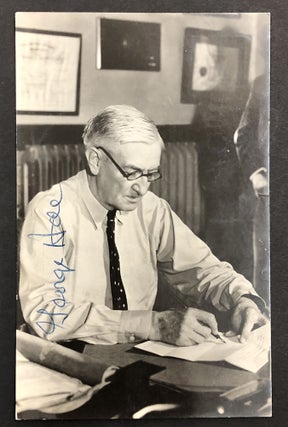 1274054 SIGNED PHOTOGRAPH OF GEORGE ADE. George Ade