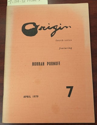 1274283 Origin, Fourth Series No. 7, Featuring Horrah Pornoff [April 1979]. Horrah Pornoff, Cid...