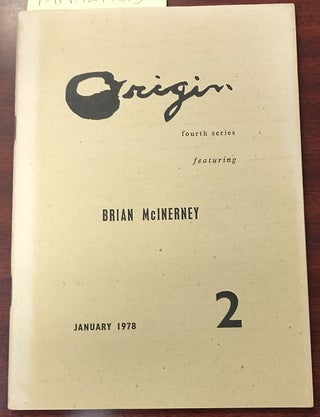 1274315 Origin, Fourth Series No. 2, Featuring Brian McInerney [January 1978]. Brian McInerney,...
