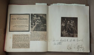 AUTOGRAPH BOOK OF GERMAN OPERA STARS
