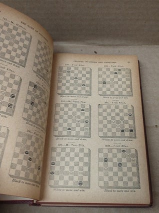 DRAUGHTS: PROBLEMS, CRITICAL POSITIONS, AND GAMES, BY ALL THE GREATEST PLAYERS AND COMPOSERS OF THE WORLD