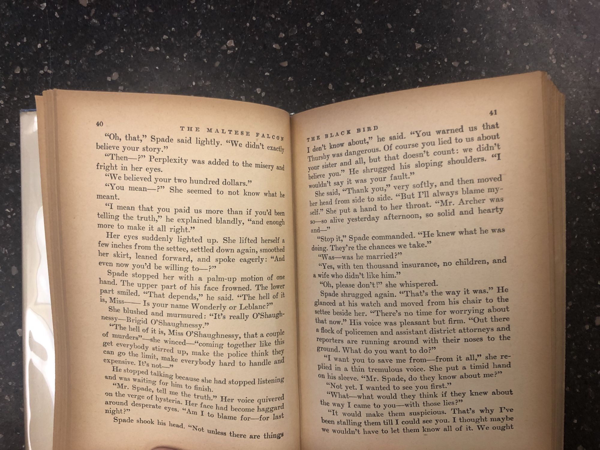 THE MALTESE FALCON | Dashiell Hammett | Reprint