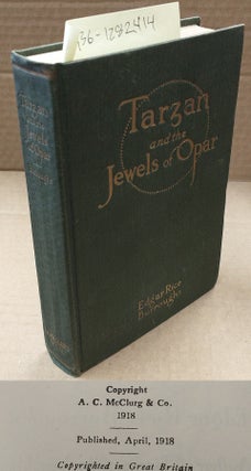 1282414 TARZAN AND THE JEWELS OF OPAR. Edgar Rice Burroughs, J. Allen St. John