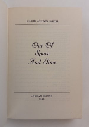 OUT OF SPACE AND TIME