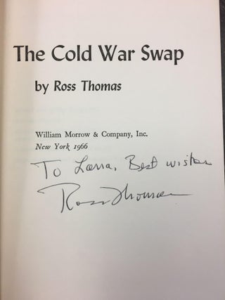 1288884 THE COLD WAR SWAP [SIGNED]. Ross Thomas