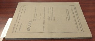 1291588 Recueil des Travaux Chimiques des Pays-Bas : Numero Special en l'Honneur de H.R. Kruyt,...