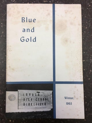 THE BLUE AND GOLD: A LITERARY MAGAZINE, VOL. XIII, NO. 2, WINTER 1963 [WITH PIECE BY TOM CLANCY]