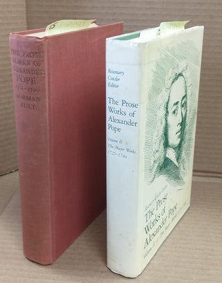 1298654 The Prose Works of Alexander Pope, Volumes I and II. Volume I: The Earlier Works,...