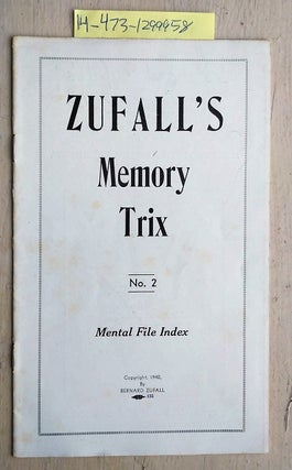 1299958 Memory Trix #2. Bernard Zufall