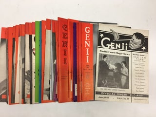 1300035 Genii [38 issues]. Geraldine Larson, William W. Larsen