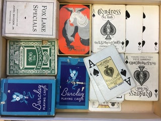 5 boxes of vintage playing cards