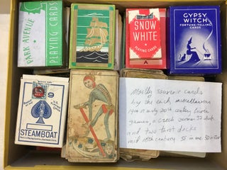 5 boxes of vintage playing cards