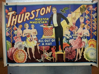 1300107 Thurston Master Magician All Out of a Hat. Howard Thurston, subject