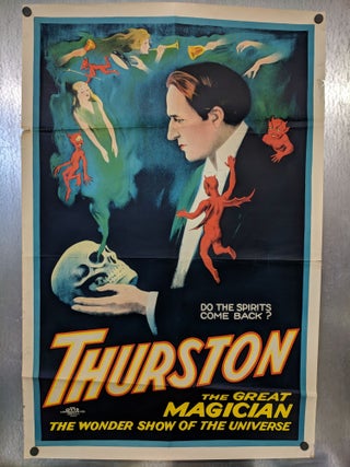 1300127 Thurston Do the Spirits Come Back? Howard Thurston, subject