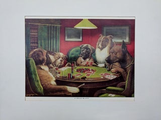 1300139 Dogs Playing Poker (modern reprints