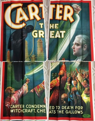 1300440 CARTER THE GREAT 8 SHEET POSTER. Charles Joseph Carter
