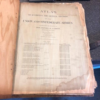 ATLAS TO ACCOMPANY THE OFFICIAL RECORDS OF THE UNION AND CONFEDERATE ARMIES