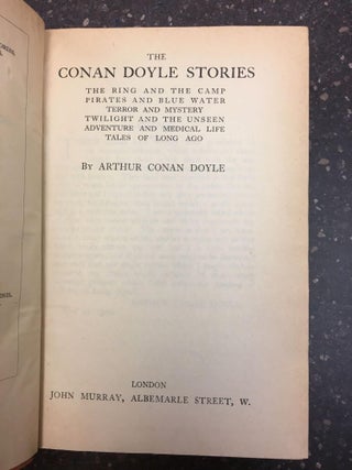 THE CONAN DOYLE STORIES