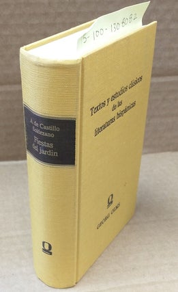 1308082 Textos y estudios clasicos de las literaturas hispanicas. Guido Mancini