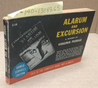 1308865 Alarum and Excursion [Armed Services Edition]. Virginia Perdue