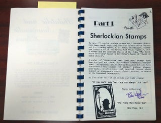 PHILATELIC AND NUMISMATIC HOLMES : A HANDY REFERENCE GUIDE TO SHERLOCKIAN STAMPS & COINS [SIGNED]