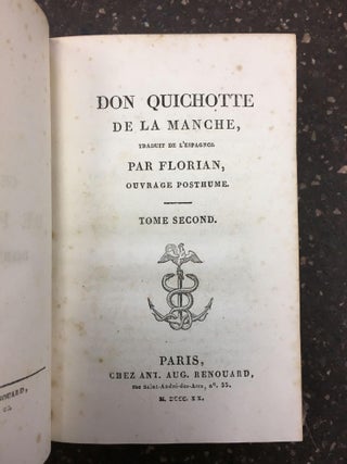 DON QUICHOTTE DE LA MANCHE [FOUR VOLUMES]