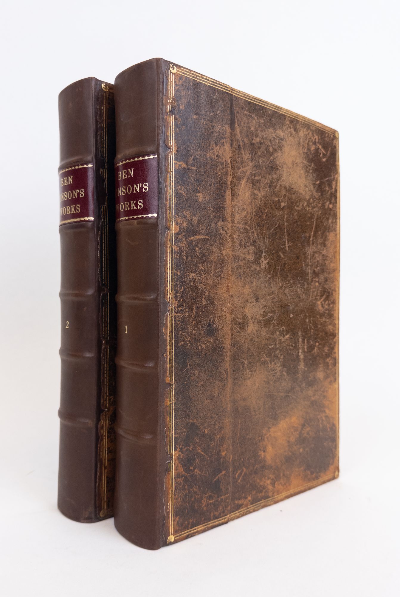 1315045 THE WORKES OF BENJAMIN JONSON [Two volumes]. Ben Jonson.