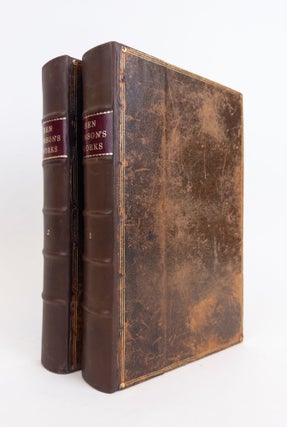 1315045 THE WORKES OF BENJAMIN JONSON [Two volumes]. Ben Jonson