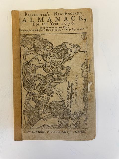 1315592 FREEBETTER'S NEW-ENGLAND ALMANACK FOR THE YEAR 1776. Nathan Daboll.
