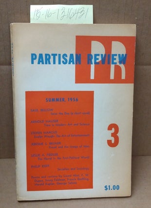1316431 Partisan Review [Summer, 1956]. Saul Bellow