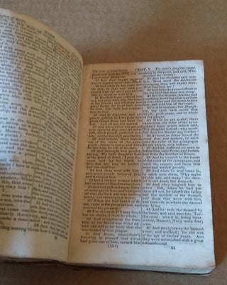 THE NEW TESTAMENT OF OUR LORD AND SAVIOUR JESUS CHRIST : TRANSLATED OUT OF THE ORIGINAL GREEK AND WITH THE FORMER TRANSLATIONS DILIGENTLY COMPARED AND REVISED