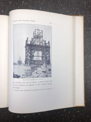 THE WILLIAMSBURG BRIDGE; AN ACCOUNT OF THE CEREMONIES ATTENDING THE FORMAL OPENING OF THE STRUCTURE, DECEMBER THE NINETEENTH, MDCCCCIII